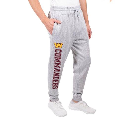 Ultra Game NFL Washington Commanders Mens Super Soft Game Day Jogger Sweatpants|Washington Commanders - UltraGameShop