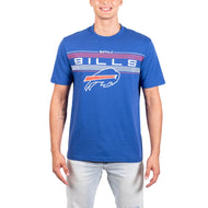 Ultra Game NFL Buffalo Bills Mens Super Soft Ultimate Game Day Crew Neck T-Shirt|Buffalo Bills