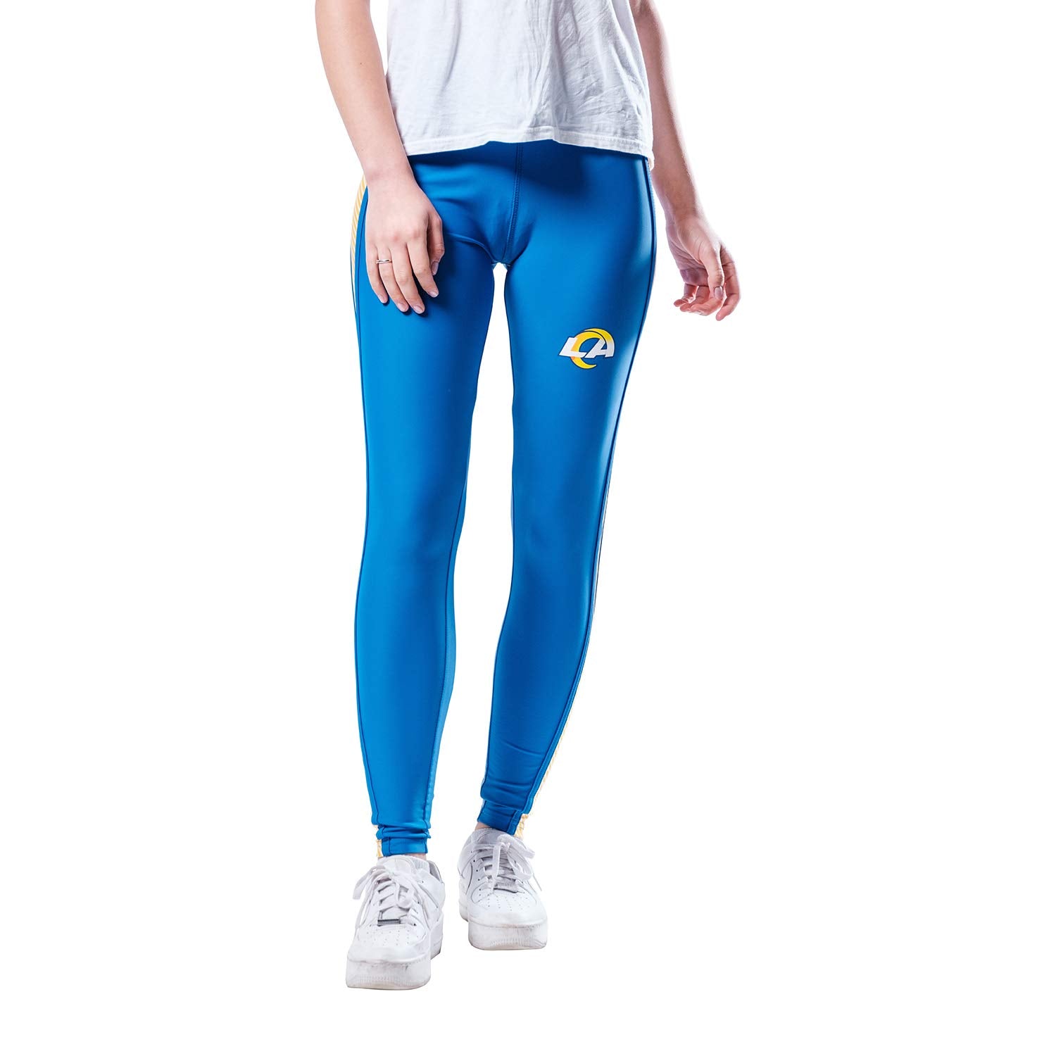 Ultra Game NFL Los Angeles Rams Womens Lightweight Active Leggings|Los Angeles Rams - UltraGameShop