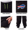 Ultra Game NFL Buffalo Bills Youth Extra Soft Black Snow Fleece Jogger Sweatpants|Buffalo Bills