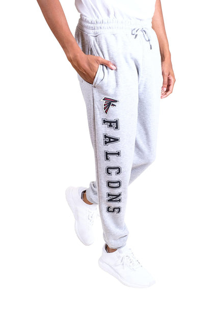 Ultra Game NFL Atlanta Falcons Mens Super Soft Game Day Jogger Sweatpants|Atlanta Falcons - UltraGameShop