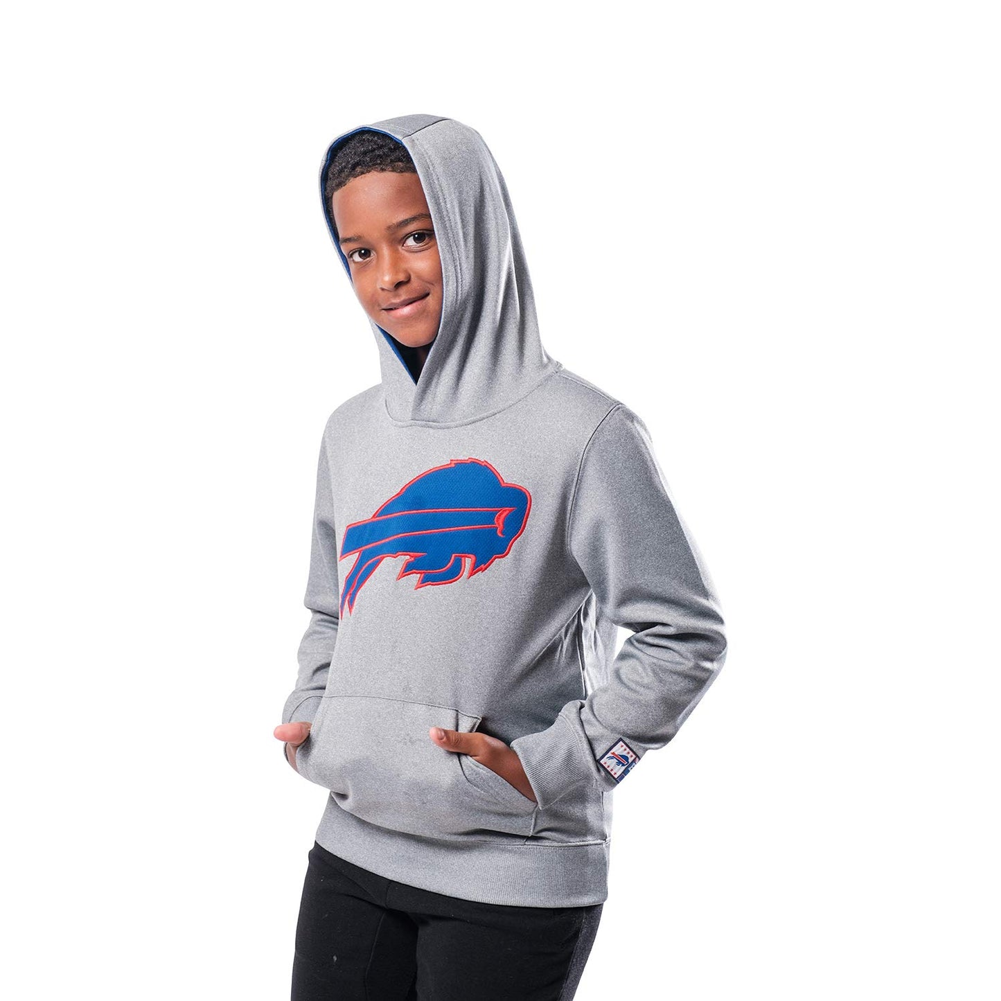 Ultra Game NFL Buffalo Bills Youth Extra Soft Fleece Pullover Hoodie Sweatshirt|Buffalo Bills - UltraGameShop