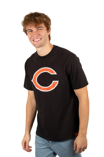 Ultra Game NFL Chicago Bears Mens Super Soft Ultimate Team Logo T-Shirt|Chicago Bears - UltraGameShop