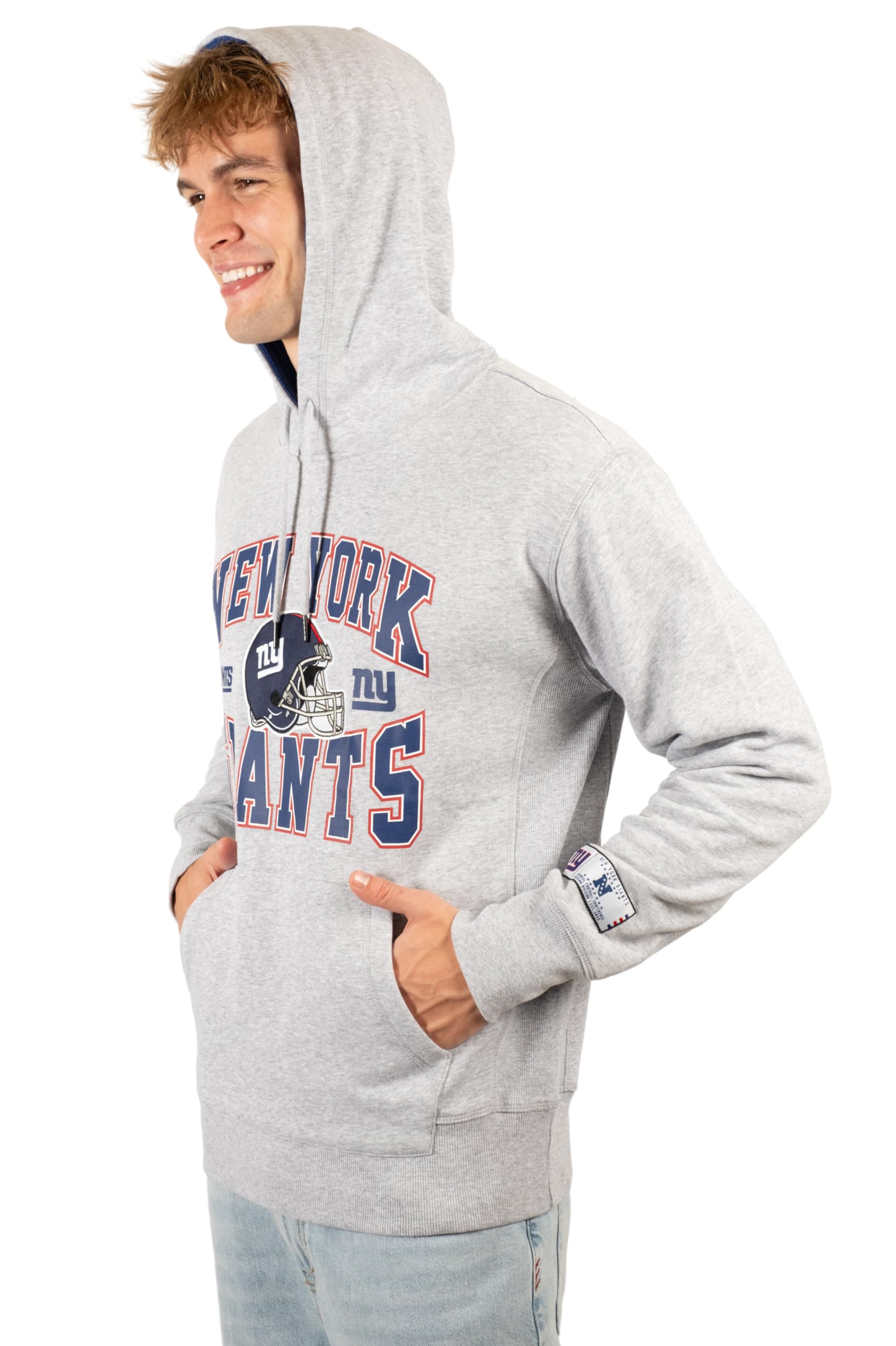 Ultra Game NFL New York Giants Mens Ultimate Quality Super Soft Hoodie Sweatshirt|New York Giants - UltraGameShop