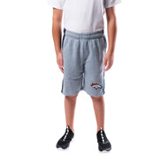 Ultra Game NFL Denver Broncos Youth Super Soft Fleece Active Shorts|Denver Broncos