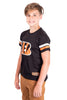 Ultra Game NFL Cincinnati Bengals Youth Soft Mesh Vintage Jersey T-Shirt|Cincinnati Bengals - UltraGameShop