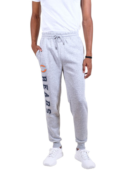 Ultra Game NFL Chicago Bears Mens Super Soft Game Day Jogger Sweatpants|Chicago Bears - UltraGameShop