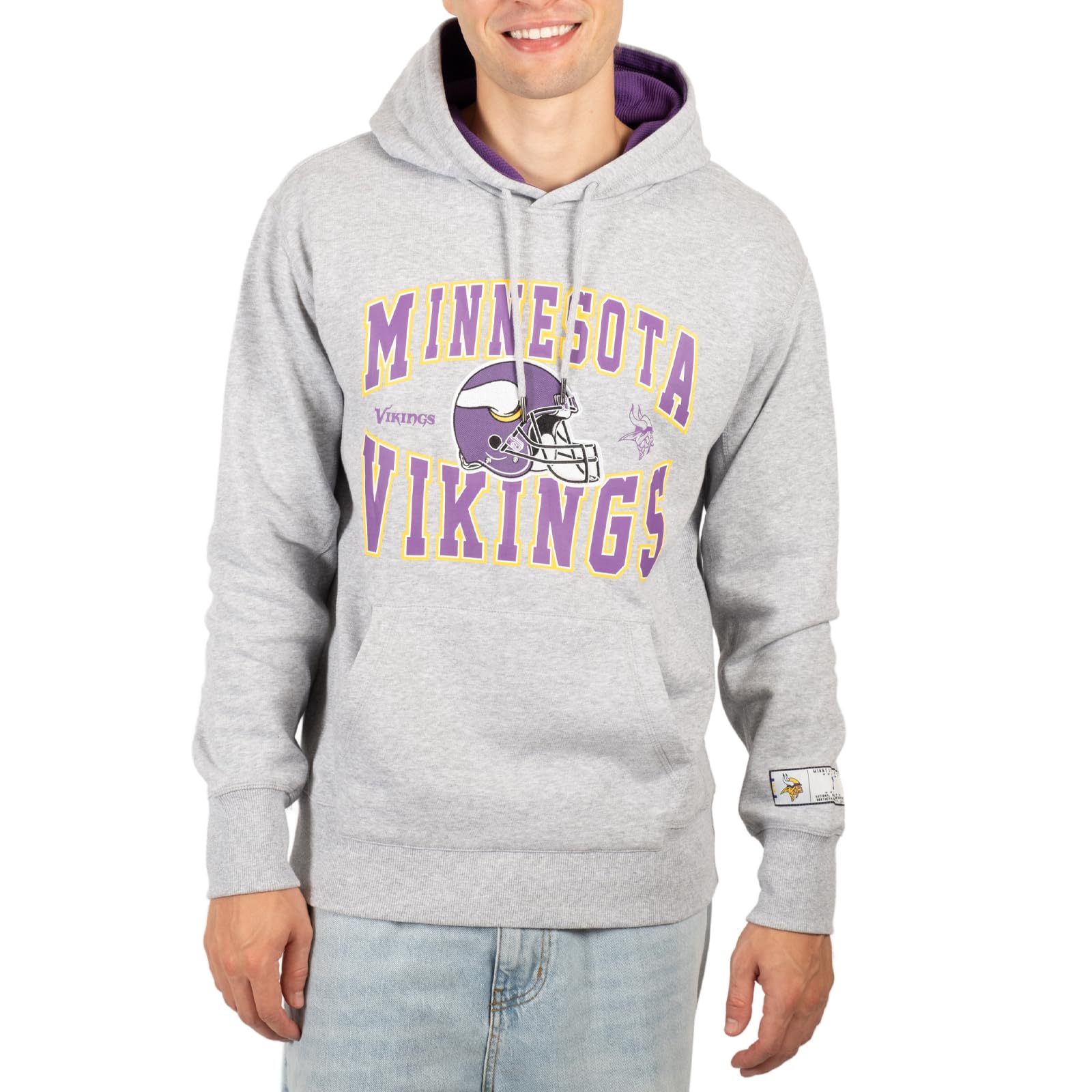 Ultra Game NFL Minnesota Vikings Mens Ultimate Quality Super Soft Hoodie Sweatshirt|Minnesota Vikings - UltraGameShop