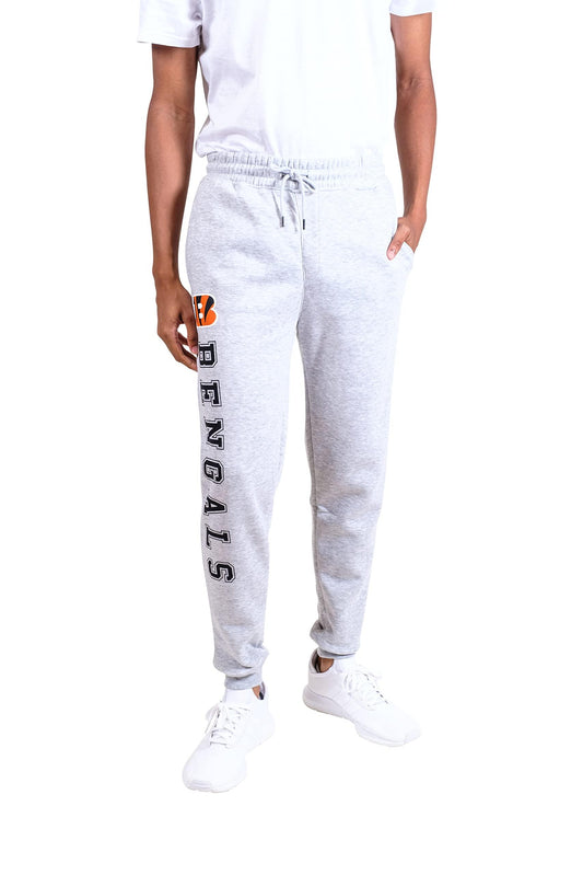 Ultra Game NFL Cincinnati Bengals Mens Super Soft Game Day Jogger Sweatpants|Cincinnati Bengals - UltraGameShop