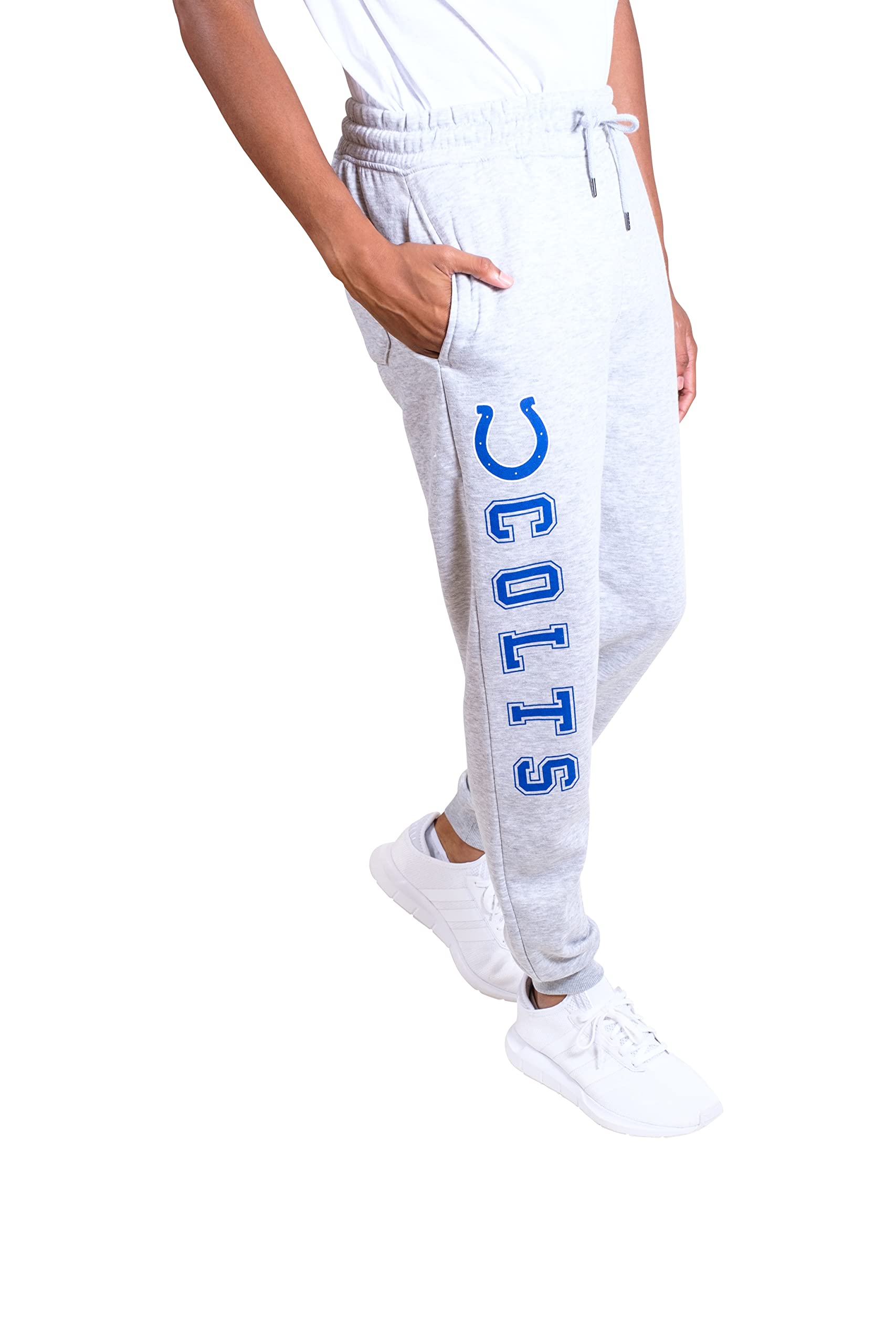 Ultra Game NFL Indianapolis Colts Mens Super Soft Game Day Jogger Sweatpants|Indianapolis Colts - UltraGameShop