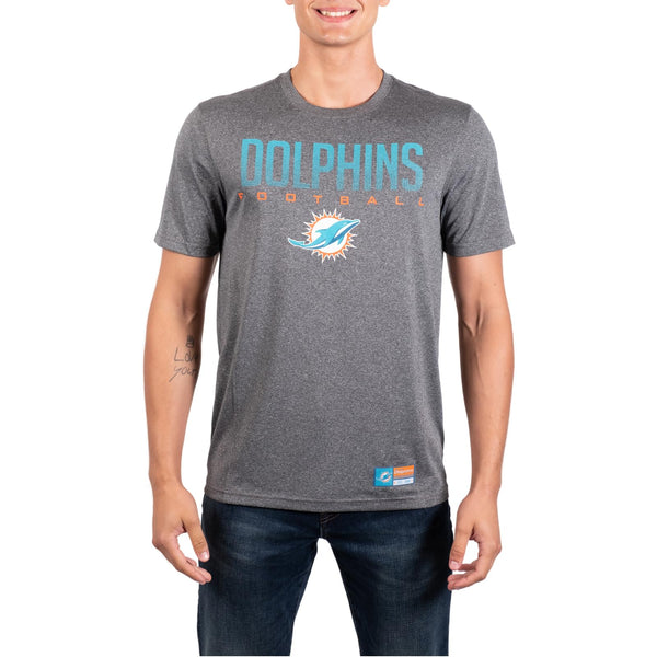 Ultra Game NFL Miami Dolphins Mens Super Soft Ultimate Game Day T-Shirt|Miami Dolphins