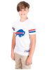 Ultra Game NFL Buffalo Bills Youth Soft Mesh Vintage Jersey T-Shirt|Buffalo Bills