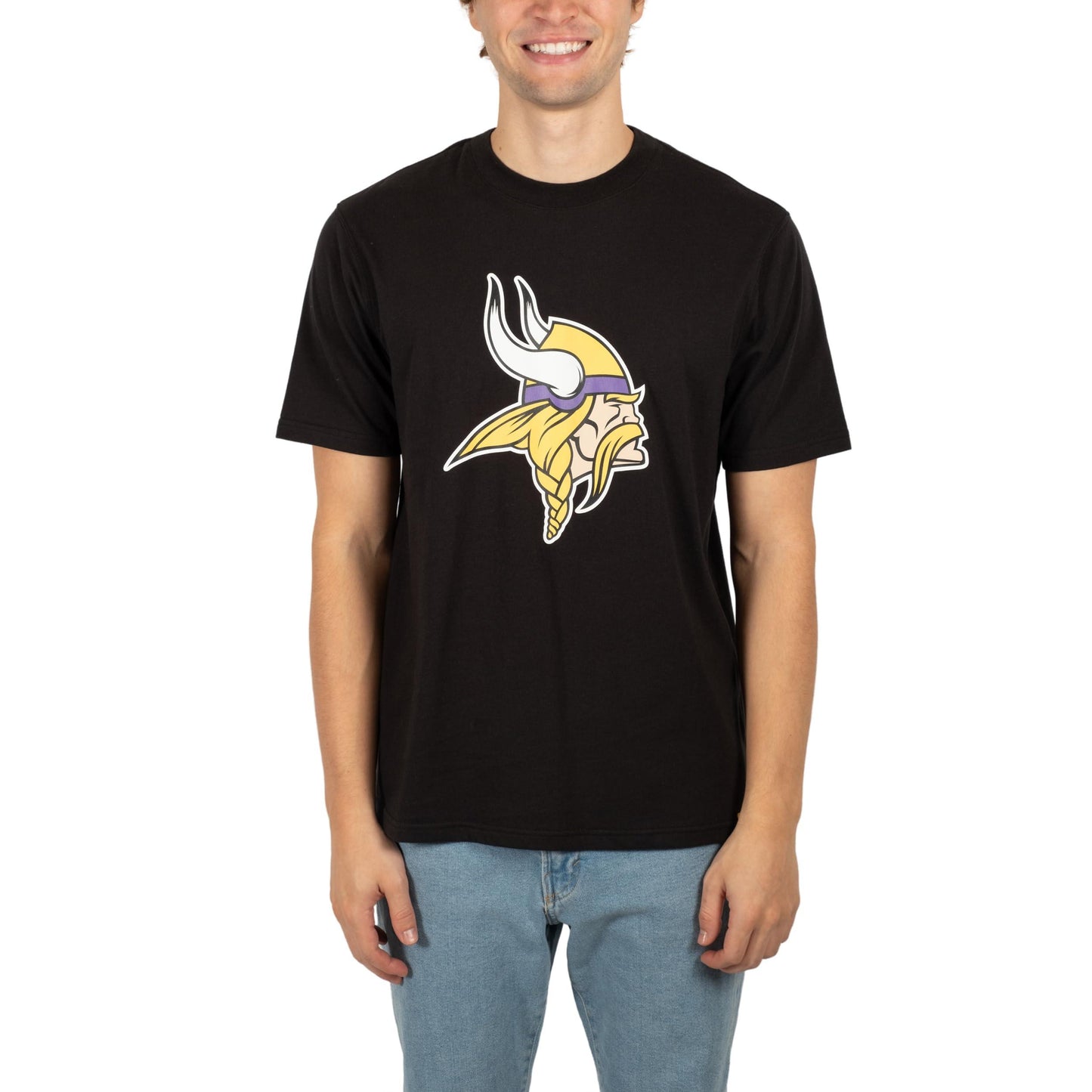 Ultra Game NFL Minnesota Vikings Mens Super Soft Ultimate Team Logo T-Shirt|Minnesota Vikings - UltraGameShop