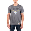 Ultra Game NFL Pittsburgh Steelers Mens Super Soft Ultimate Game Day T-Shirt|Pittsburgh Steelers