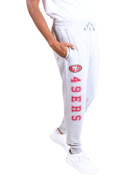 Ultra Game NFL San Francisco 49ers Mens Super Soft Game Day Jogger Sweatpants|San Francisco 49ers - UltraGameShop