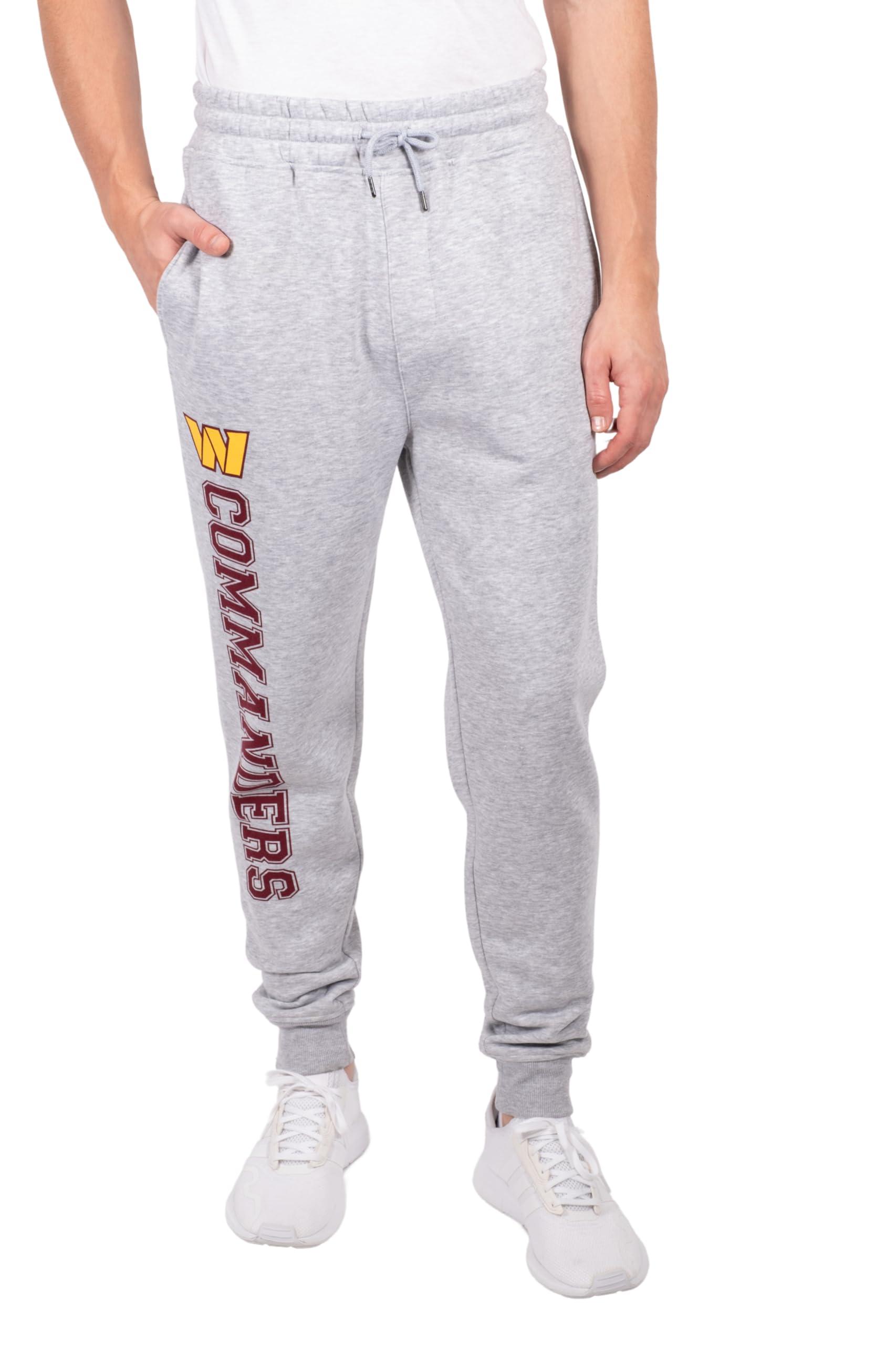 Ultra Game NFL Washington Commanders Mens Super Soft Game Day Jogger Sweatpants|Washington Commanders - UltraGameShop