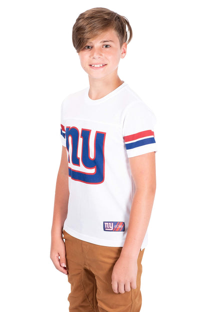 Ultra Game NFL New York Giants Youth Soft Mesh Vintage Jersey T-Shirt|New York Giants - UltraGameShop