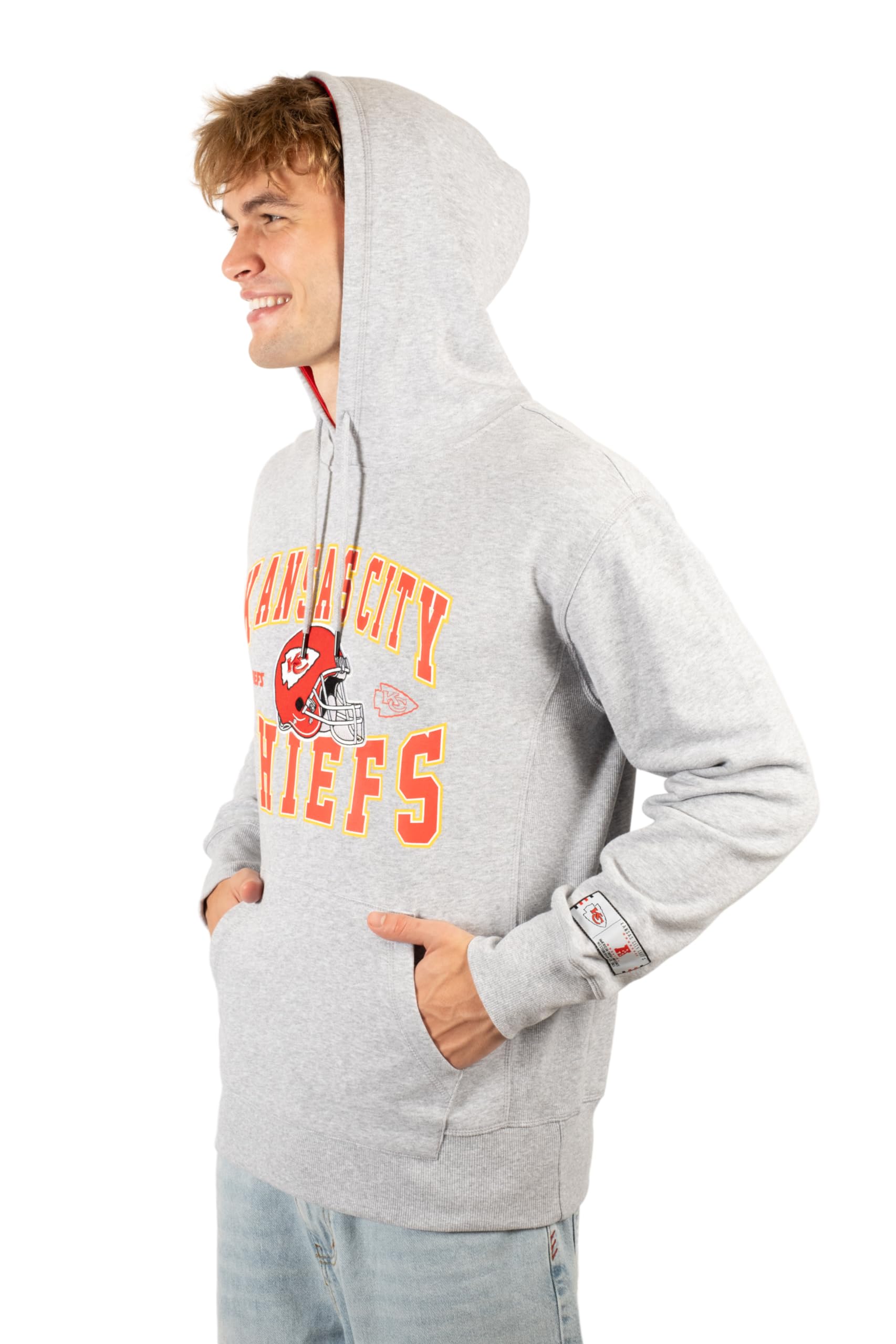 Ultra Game NFL Kansas City Chiefs Mens Ultimate Quality Super Soft Hoodie Sweatshirt|Kansas City Chiefs - UltraGameShop