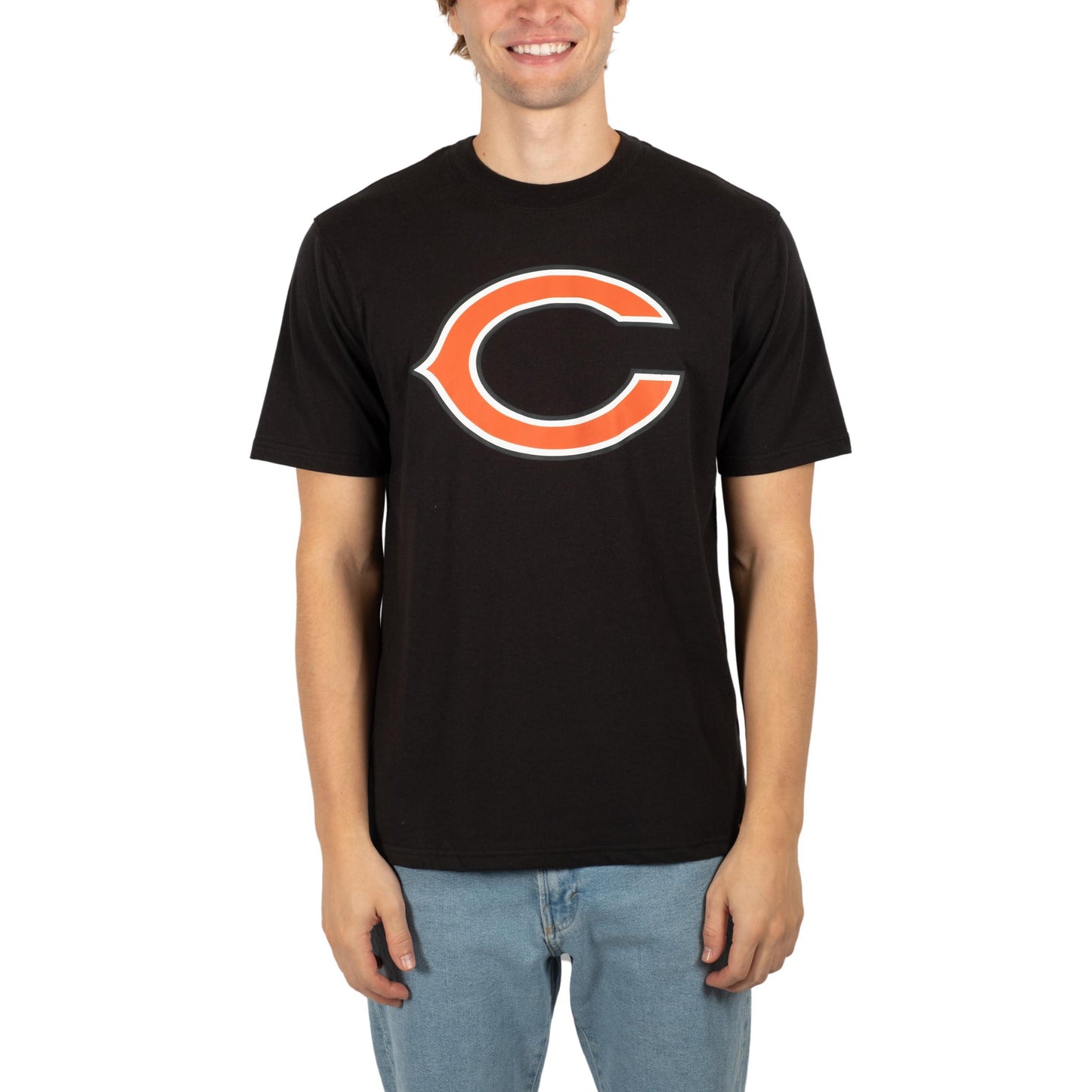 Ultra Game NFL Chicago Bears Mens Super Soft Ultimate Team Logo T-Shirt|Chicago Bears - UltraGameShop