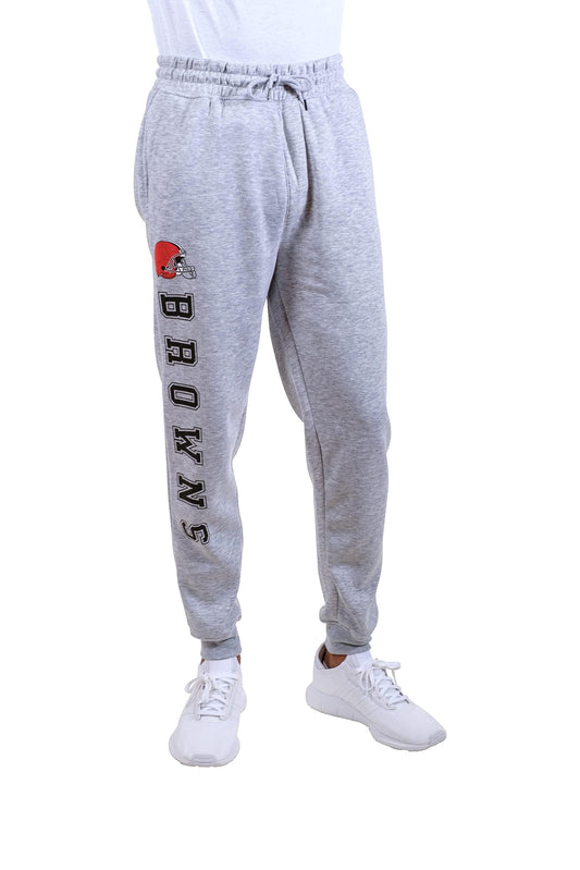 Ultra Game NFL Cleveland Browns Mens Super Soft Game Day Jogger Sweatpants|Cleveland Browns - UltraGameShop