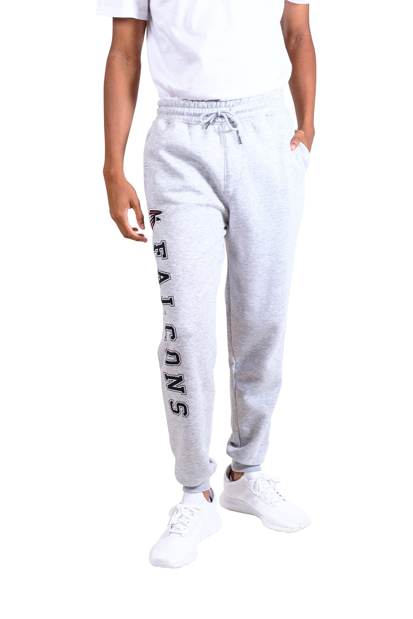 Ultra Game NFL Atlanta Falcons Mens Super Soft Game Day Jogger Sweatpants|Atlanta Falcons - UltraGameShop