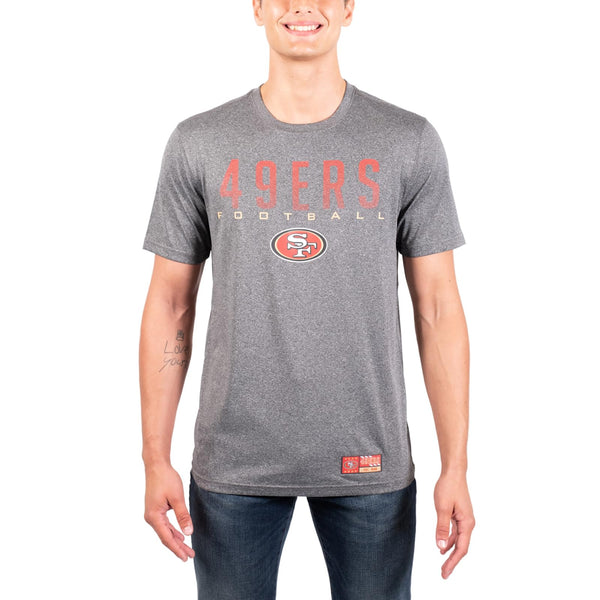 Ultra Game NFL San Francisco 49ers Mens Super Soft Ultimate Game Day T-Shirt|San Francisco 49ers
