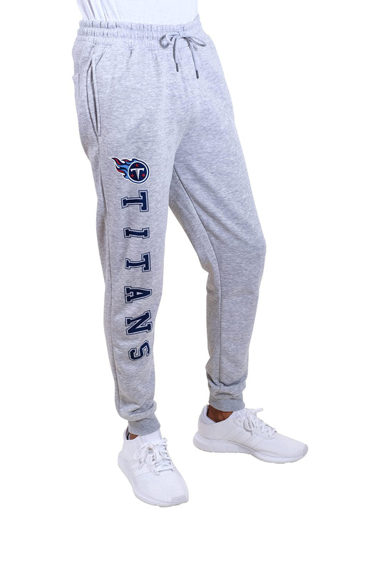 Ultra Game NFL Tennessee Titans Mens Super Soft Game Day Jugger Sweatpants|Tennessee Titans - UltraGameShop