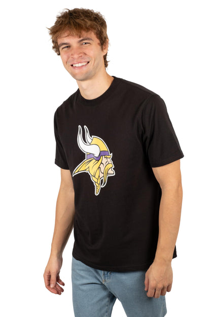 Ultra Game NFL Minnesota Vikings Mens Super Soft Ultimate Team Logo T-Shirt|Minnesota Vikings - UltraGameShop