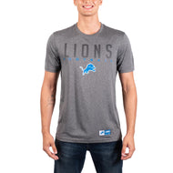 Ultra Game NFL Detroit Lions Mens Super Soft Ultimate Game Day T-Shirt|Detroit Lions