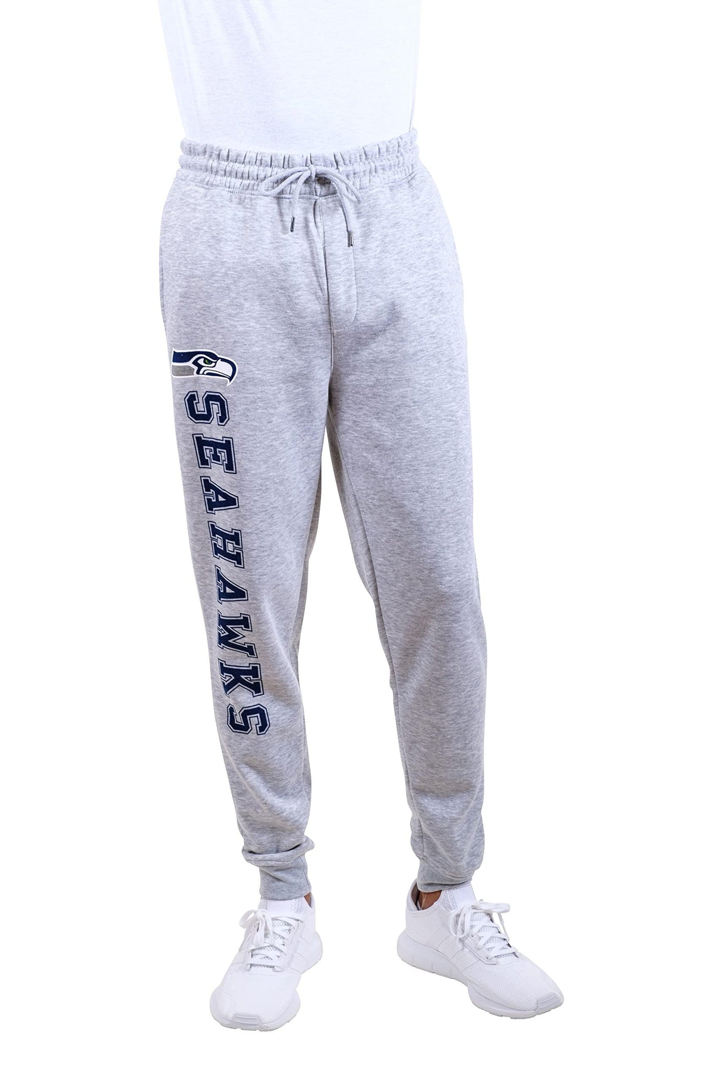 Ultra Game NFL Seattle Seahawks Mens Super Soft Game Day Jogger Sweatpants|Seattle Seahawks - UltraGameShop