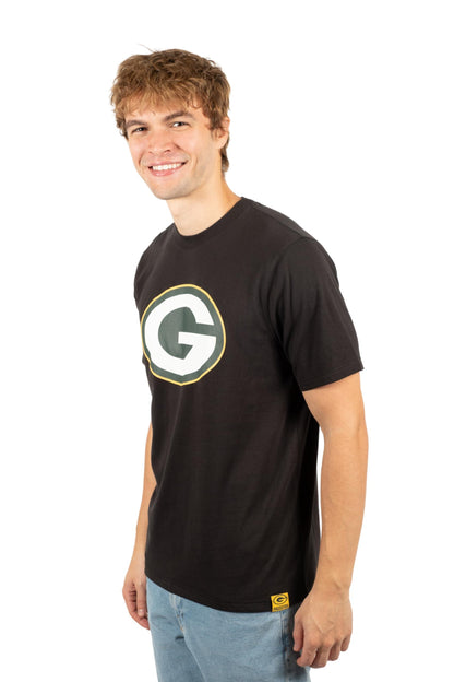 Ultra Game NFL Green Bay Packers Mens Super Soft Ultimate Team Logo T-Shirt|Green Bay Packers - UltraGameShop