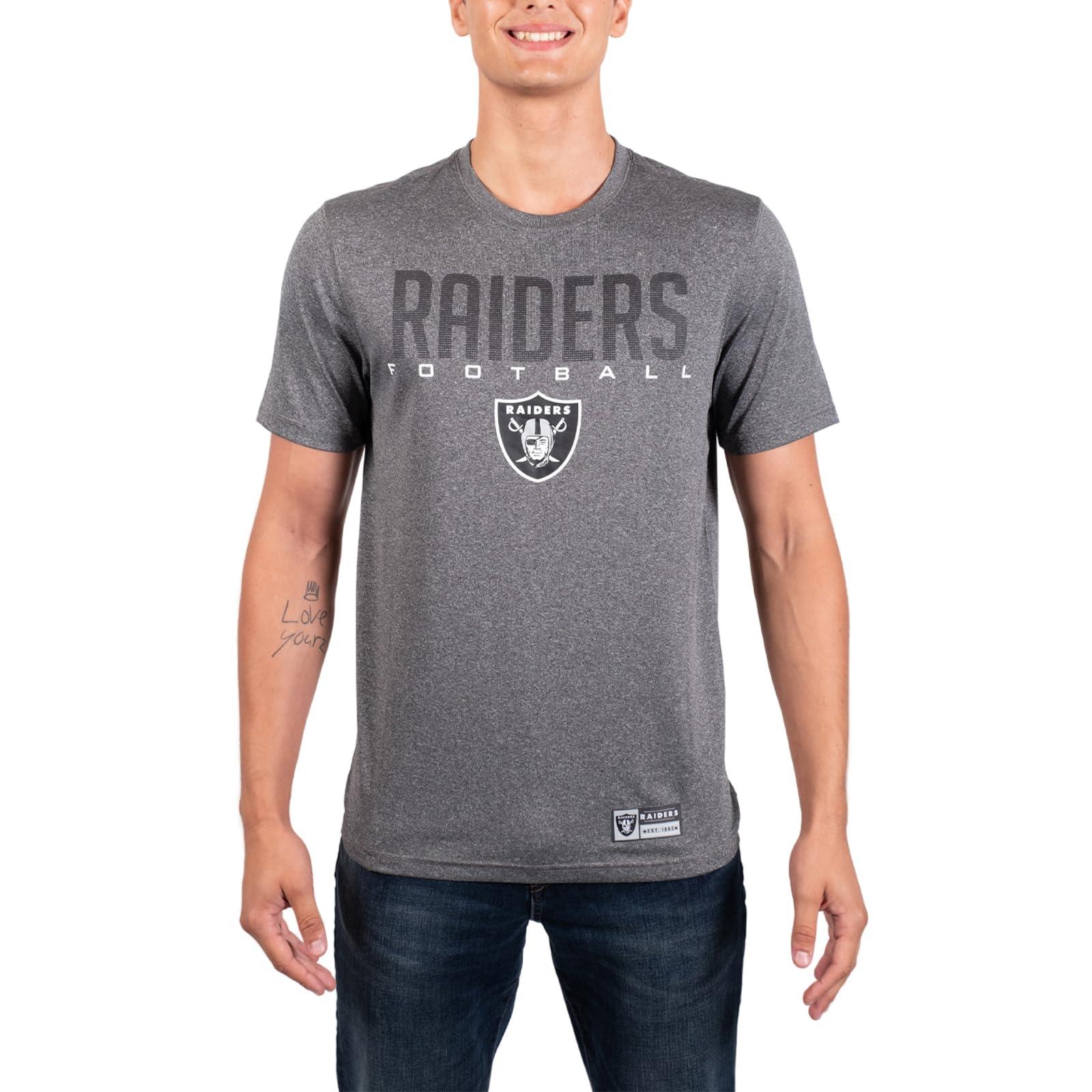 Ultra Game NFL Las Vegas Raiders Mens Super Soft Ultimate Game Day T-Shirt|Las Vegas Raiders - UltraGameShop