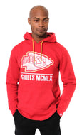 Ultra Game NFL Kansas City Chiefs Mens Embroidered Fleece Hoodie Pullover Sweatshirt|Kansas City Chiefs