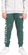 Ultra Game NFL New York Jets Youth High Performance Moisture Wicking Fleece Jogger Sweatpants|New York Jets