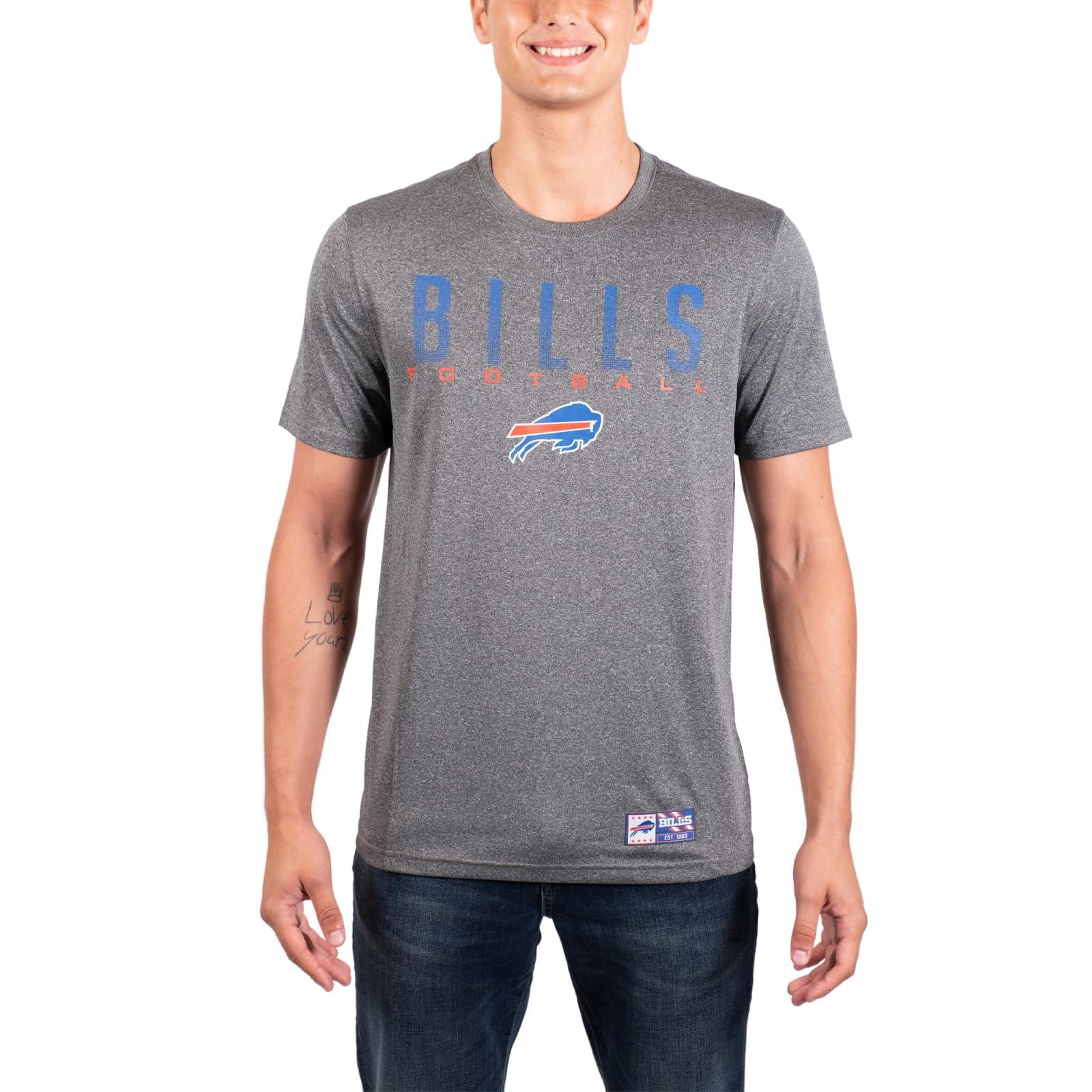 Ultra Game NFL Buffalo Bills Mens Super Soft Ultimate Game Day T-Shirt|Buffalo Bills - UltraGameShop