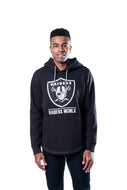 Ultra Game NFL Las Vegas Raiders Mens Embroidered Fleece Hoodie Pullover Sweatshirt|Las Vegas Raiders