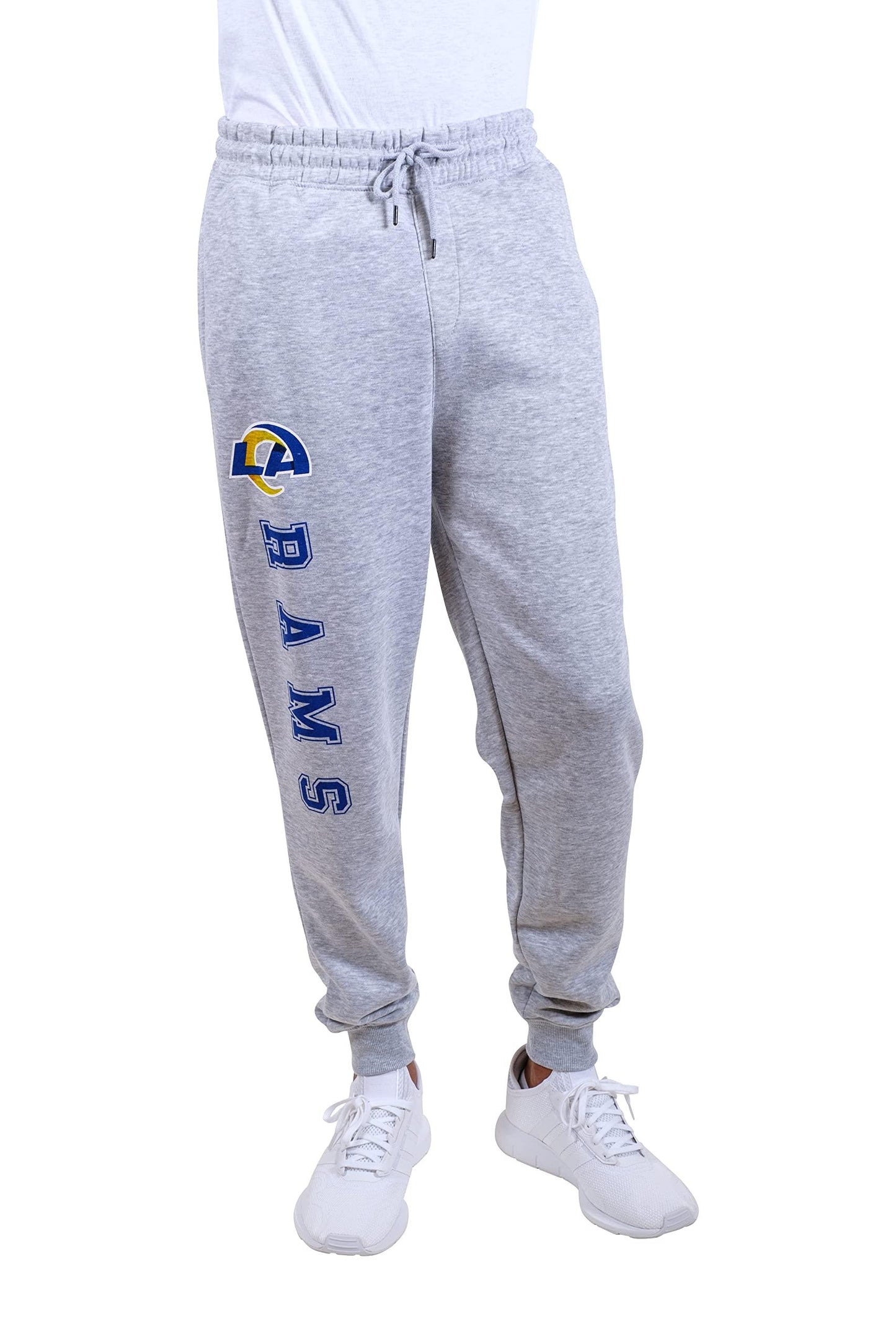 Ultra Game NFL Los Angeles Rams Mens Super Soft Game Day Jogger Sweatpants|Los Angeles Rams - UltraGameShop