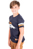 Ultra Game NFL Denver Broncos Youth Soft Mesh Vintage Jersey T-Shirt|Denver Broncos