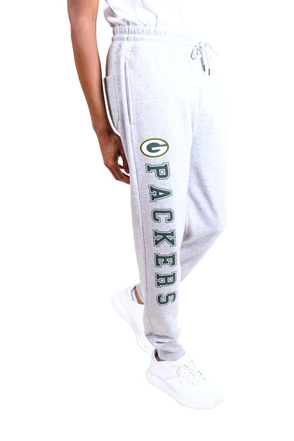 Ultra Game NFL Green Bay Packers Mens Super Soft Game Day Jogger Sweatpants|Green Bay Packers - UltraGameShop