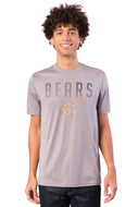 Ultra Game NFL Chicago Bears Mens Super Soft Ultimate Game Day T-Shirt|Chicago Bears