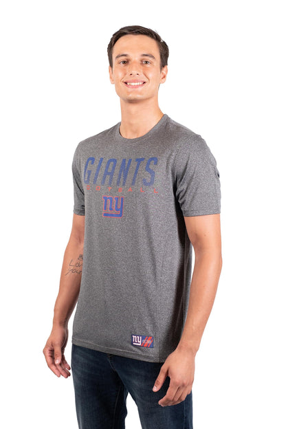 Ultra Game NFL New York Giants Mens Super Soft Ultimate Game Day T-Shirt|New York Giants - UltraGameShop