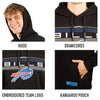 Ultra Game NFL Buffalo Bills Mens Super Soft Supreme Pullover Hoodie Sweatshirt|Buffalo Bills