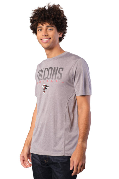 Ultra Game NFL Atlanta Falcons Mens Super Soft Ultimate Game Day T-Shirt|Atlanta Falcons - UltraGameShop