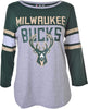 NBA Milwaukee Bucks Women's Baseball Tee|Milwaukee Bucks