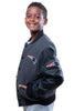 Ultra Game NFL New England Patriots Youth Classic Varsity Coaches Jacket|New England Patriots