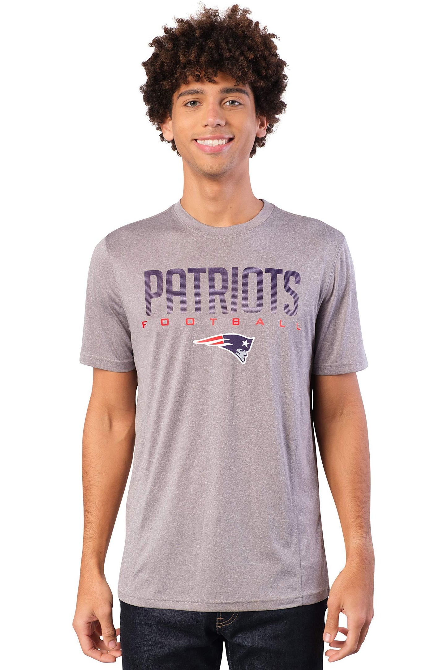 Ultra Game NFL New England Patriots Mens Super Soft Ultimate Game Day T-Shirt|New England Patriots - UltraGameShop