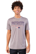 Ultra Game NFL New England Patriots Mens Super Soft Ultimate Game Day T-Shirt|New England Patriots