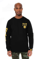 Ultra Game NFL Pittsburgh Steelers Mens Fleece Sweatshirt Long Sleeve Shirt Reflective|Pittsburgh Steelers