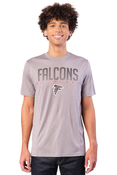 Ultra Game NFL Atlanta Falcons Mens Super Soft Ultimate Game Day T-Shirt|Atlanta Falcons