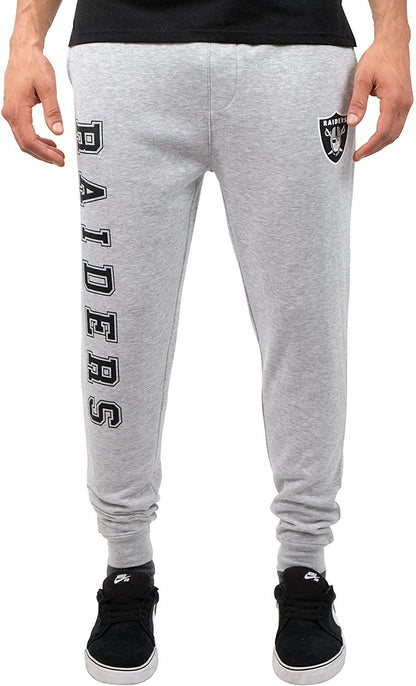 Ultra Game NFL Oakland Raiders Men's Basic Jogger|Oakland Raiders - UltraGameShop